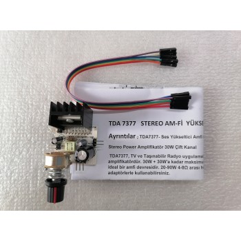 TDA7377 stereo amfi devresi
